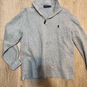 Polo by Ralph Lauren Gray Zip Up Sweater